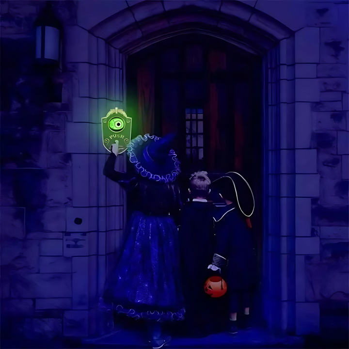 Halloween-Zaubertür | Verwandeln Sie Ihren Eingang in ein gruseliges Highlight | Karnz