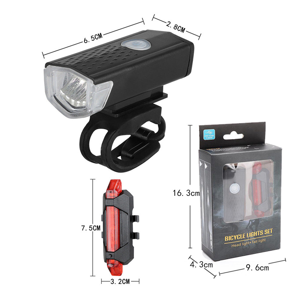 USB-Fahrradbeleuchtung vorne