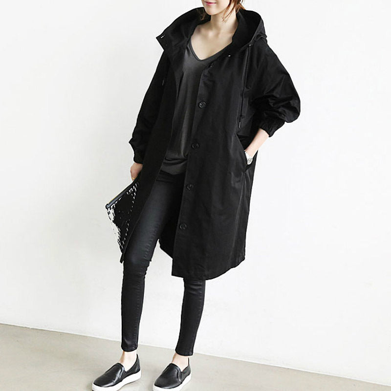 Wind- und wasserdichter Trenchcoat für Damen
