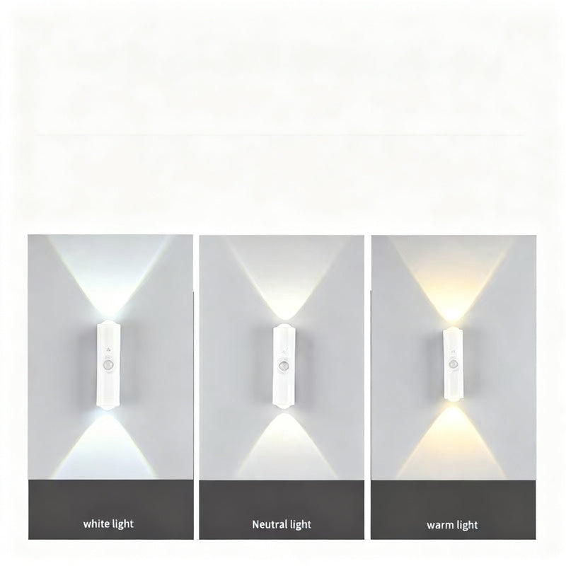 Wandleuchte mit Bewegungsmelder und LED