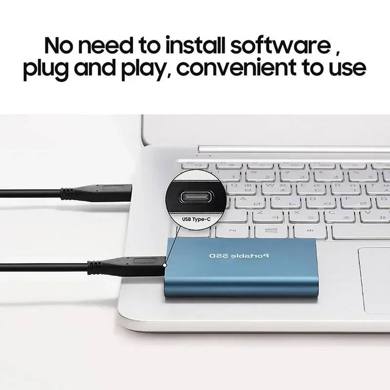 Externe SSD-Festplatte