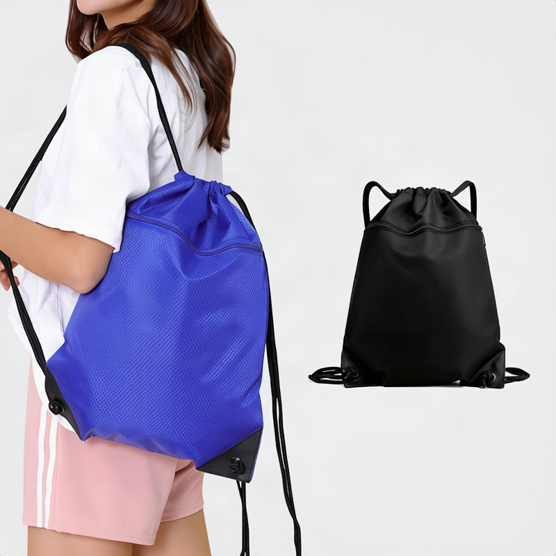 Sportlicher Rucksack aus Oxfordstoff mit Kordelzug