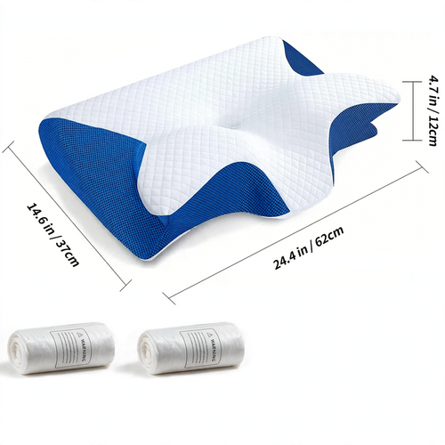 Nackenkissen aus Memory-Foam, Schmetterlingsform