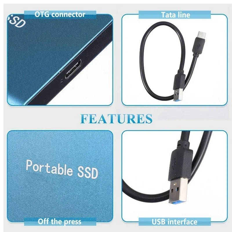 Externe SSD-Festplatte