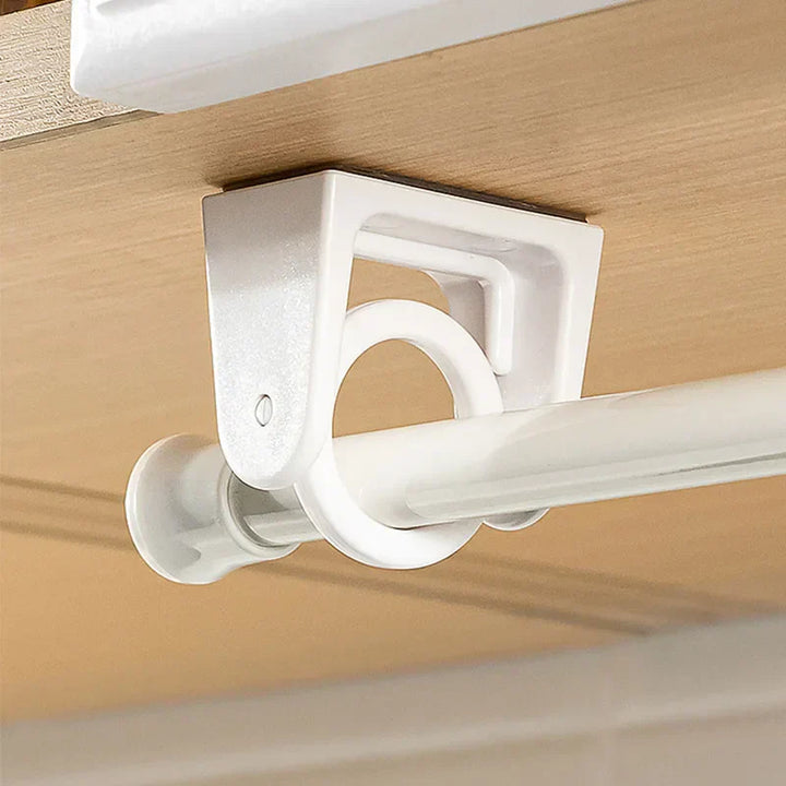 Kompakte schwenkbare Hängeleiste mit 8 Haken | Karnz