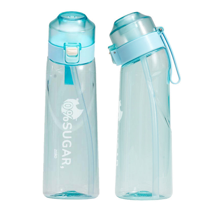 Trinkbecher 650 ml mit Strohhalm und Sprungdeckel