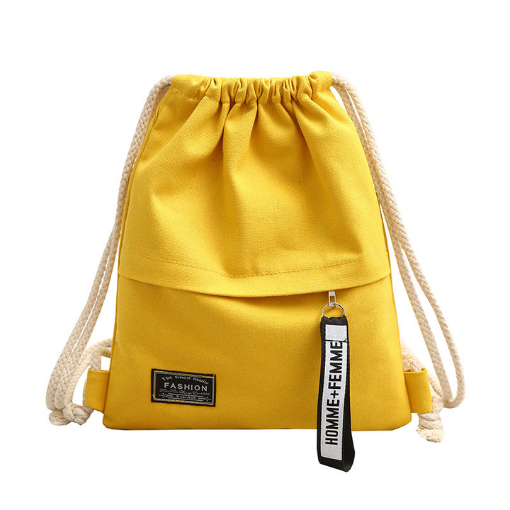 Leichter Rucksack aus Baumwollstoff