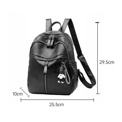 Damen-Rucksack aus PU, strapazierfähig