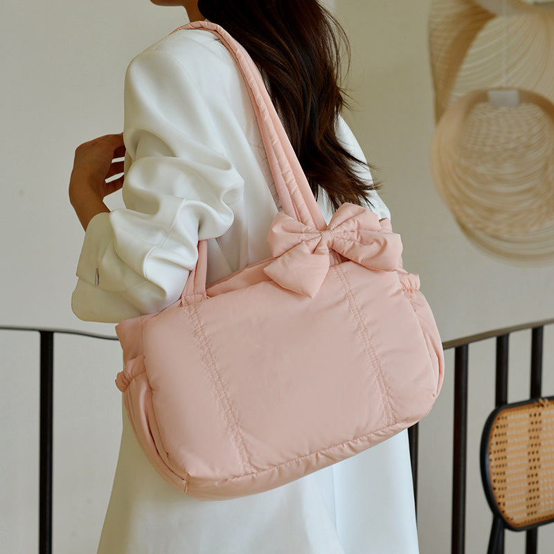 Schultertasche aus Baumwolle, Tote-Stil
