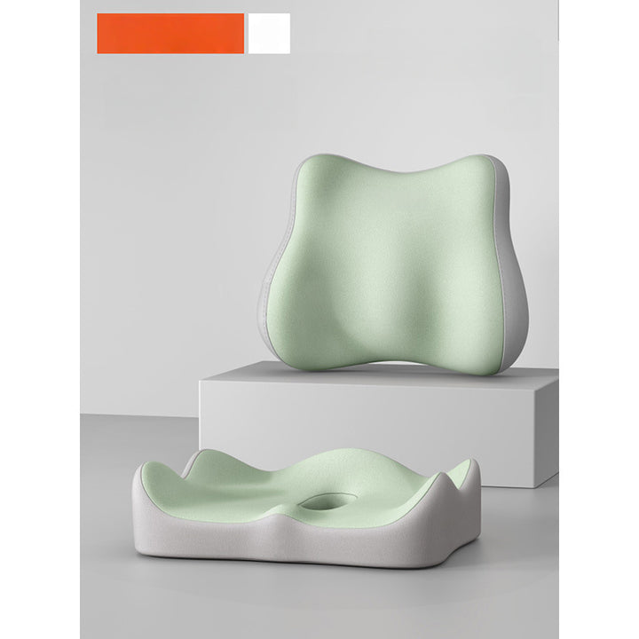Sitzkissen und Lendenstütze aus Polyester