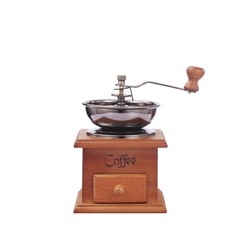 Handkurbel-Kaffeemühle im Retro-Stil