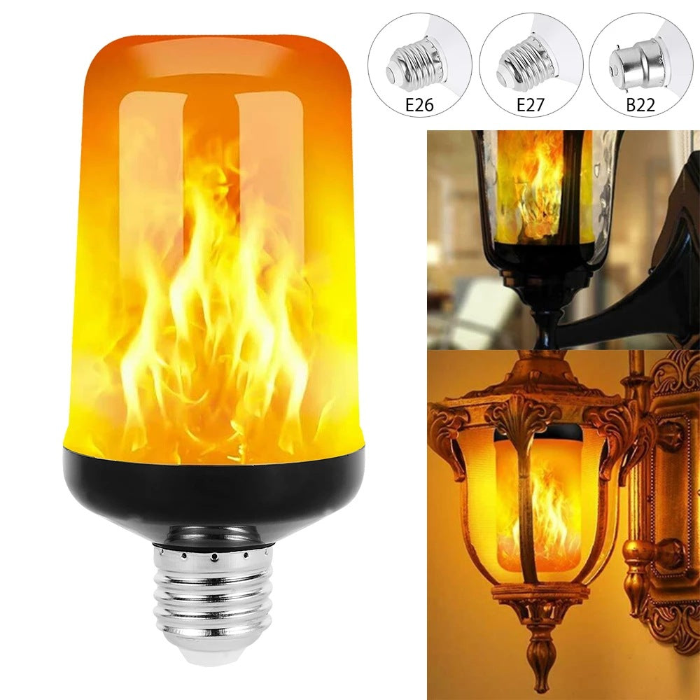 LED FLAME LIGHT PARTY LAMP - 4 MODI FEUER SIMULATION | Karnz