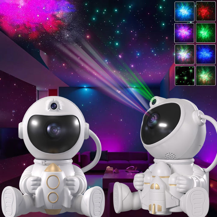 Astronaut-Stimmungslicht mit Sternenhimmel-Projektion
