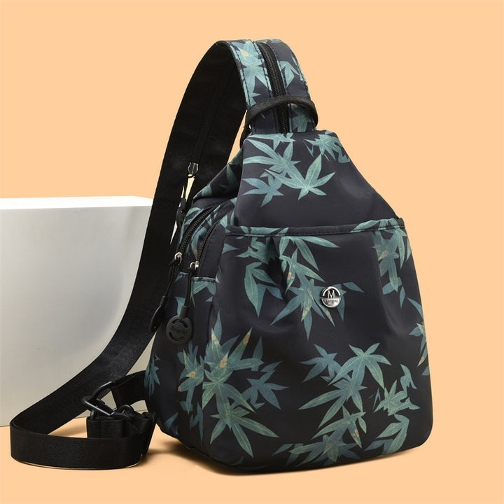 Kompakter Rucksack aus Oxford-Gewebe, vielseitig nutzbar