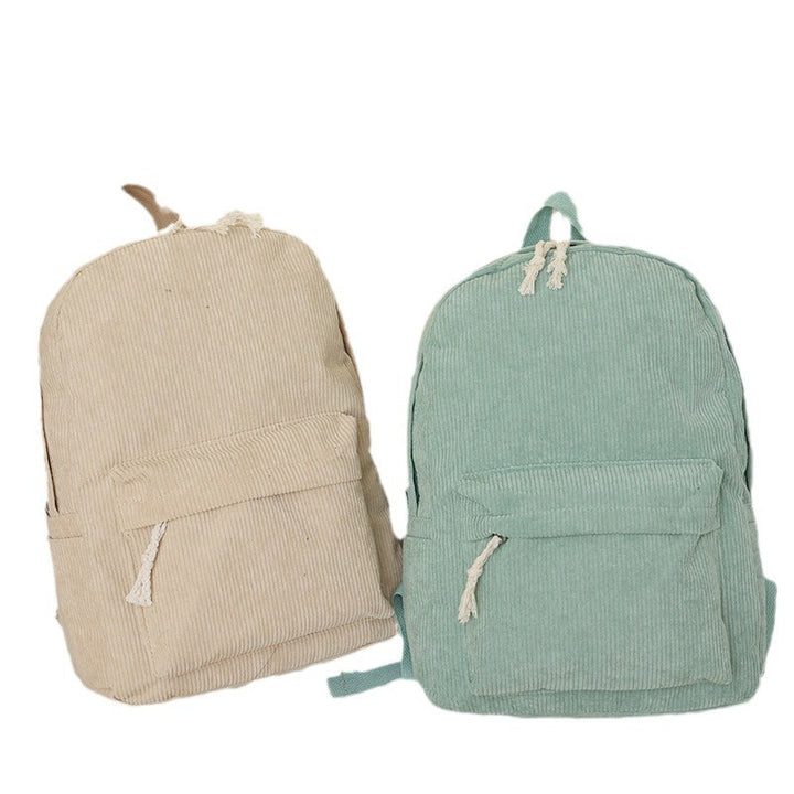 Rucksack aus Kord-Stoff