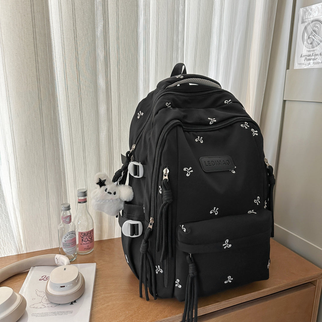 Schulrucksack mit Rolltop-Verschluss, groß