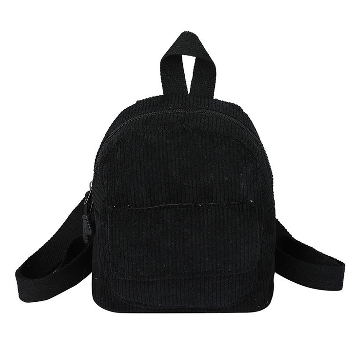 Rucksack aus Samt, kompakt und strapazierfähig