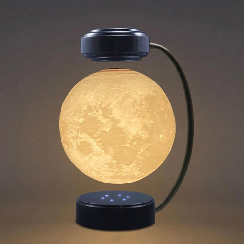 Magnetische Schwebeleuchte Mond mit LED