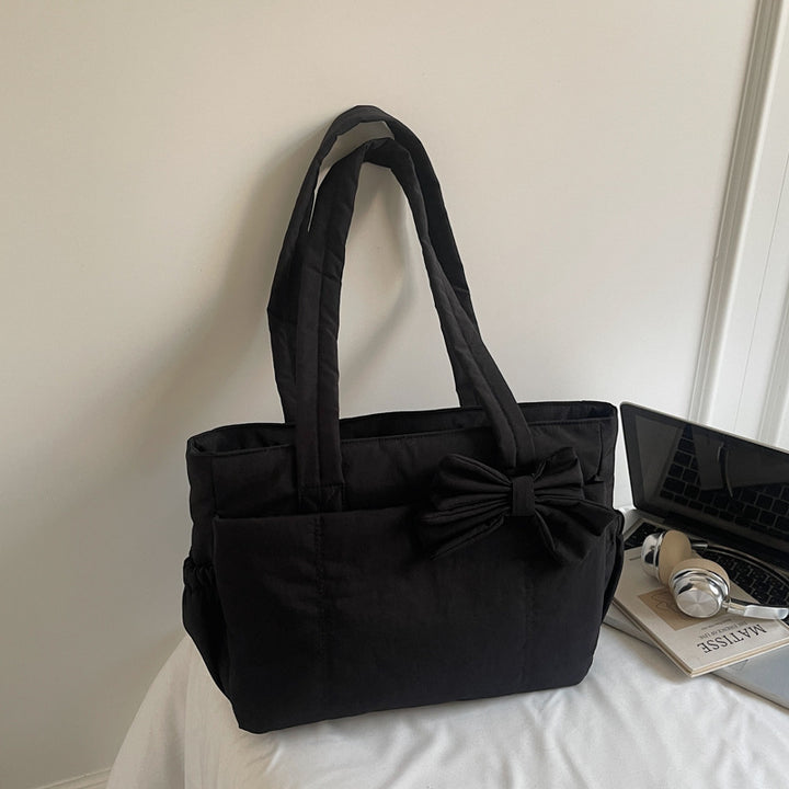 Schultertasche aus Baumwolle, Tote-Stil