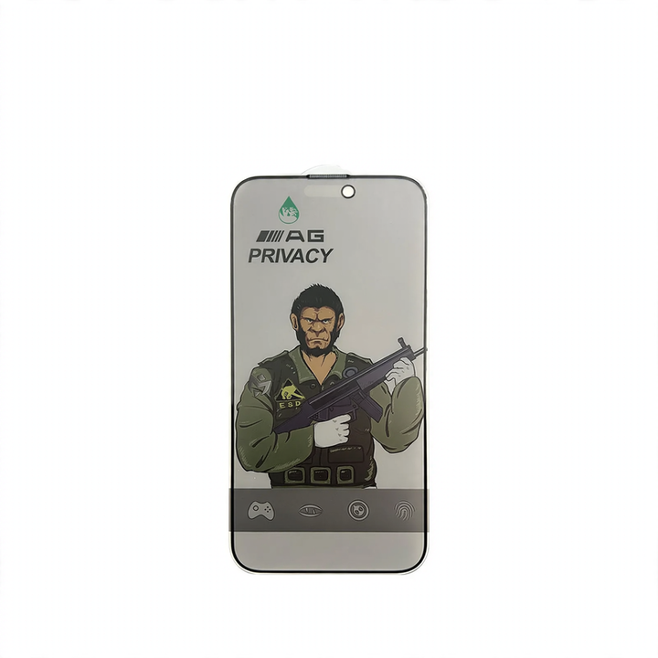Gehärtete Glasschutzfolie für iPhone, 0,33 mm
