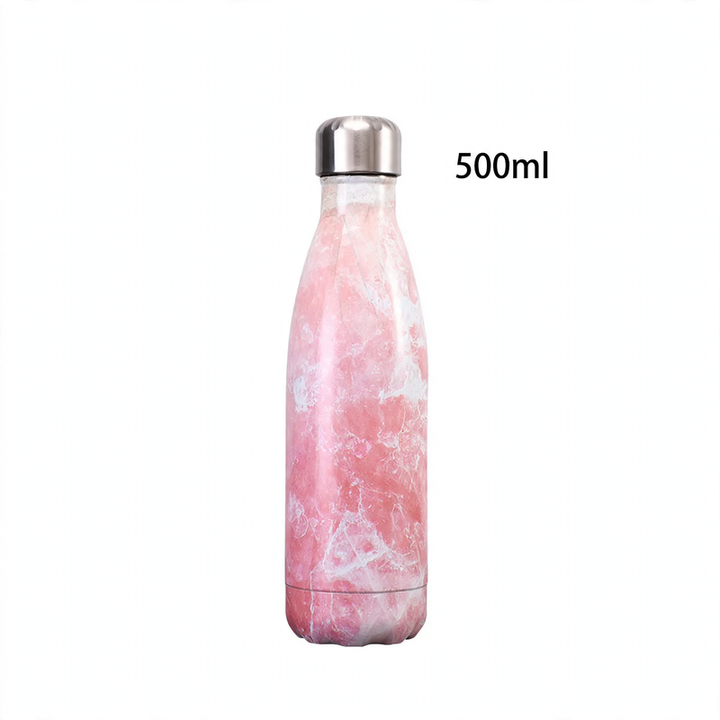 Isolierte Edelstahl-Trinkflasche, 500 ml