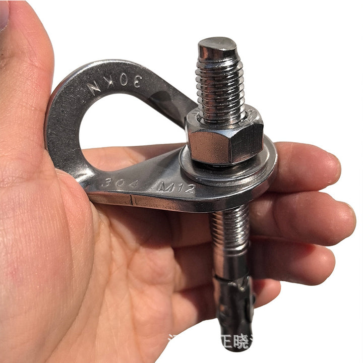 Stahlkarabiner für Klettern, 25 KN