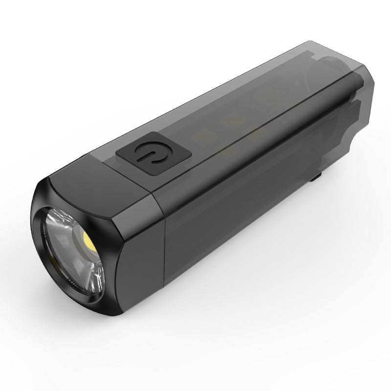 Mini-LED-Taschenlampe mit Pfeife und USB-Ladung