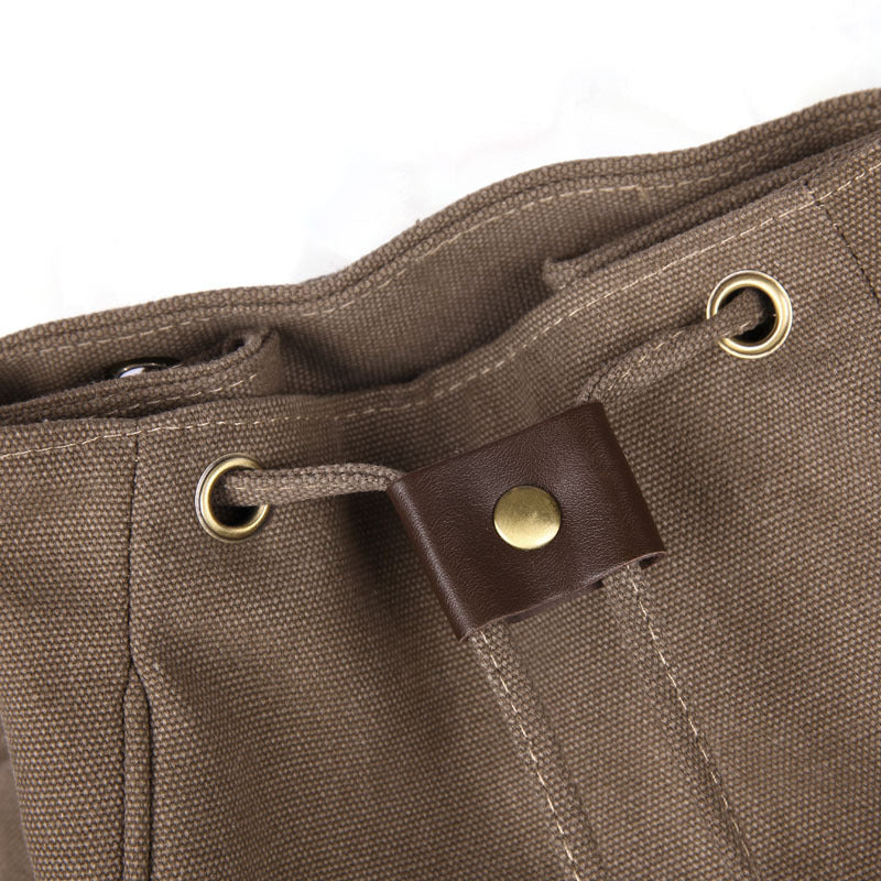 Leinwandrucksack, atmungsaktiv und strapazierfähig, unter 20 L