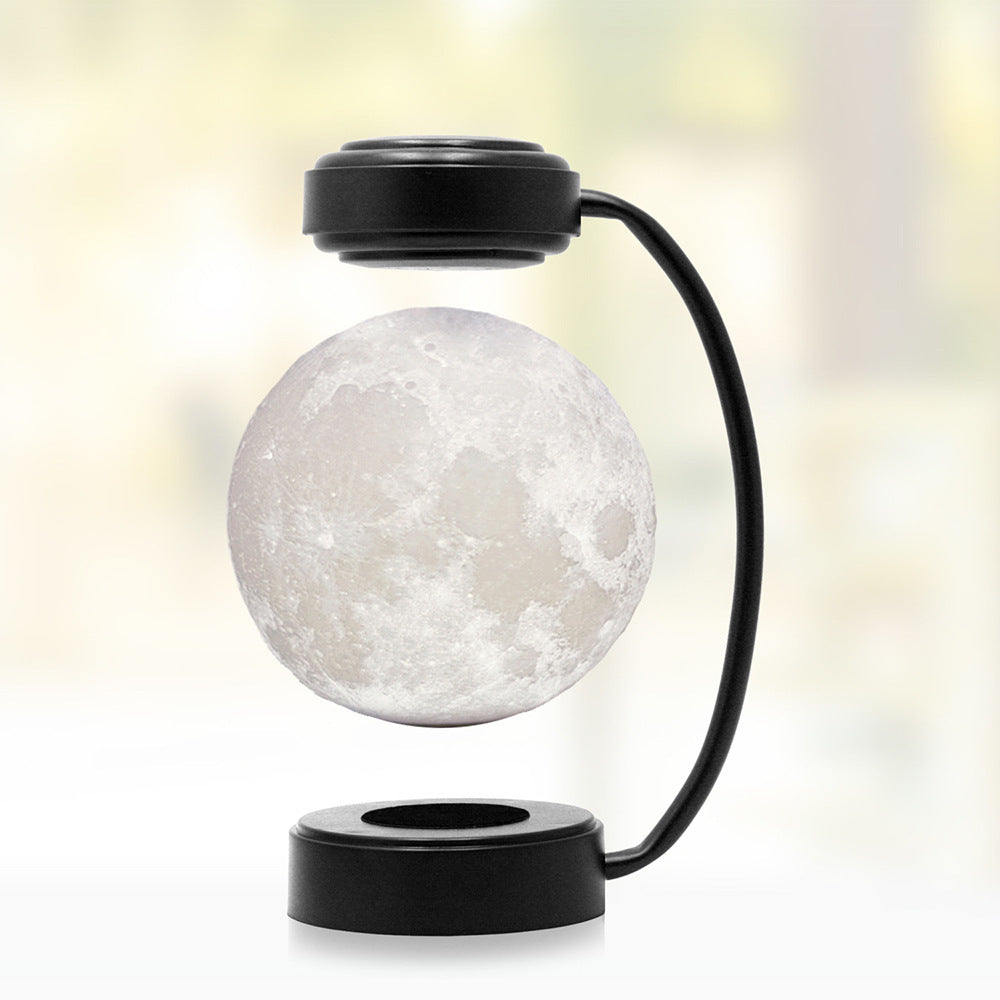 Magnetische Schwebeleuchte mit Monddesign