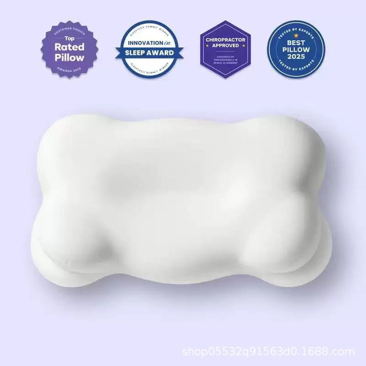 Ergonomisches Kopfkissen Gedächtnisschaum, oval