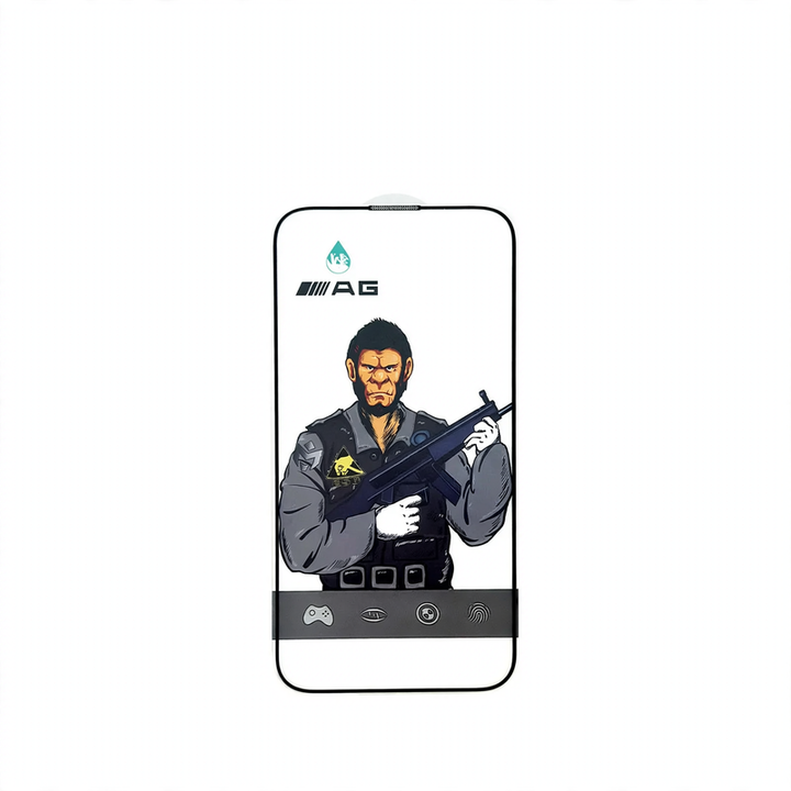 Gehärtete Glasschutzfolie für iPhone, 0,33 mm
