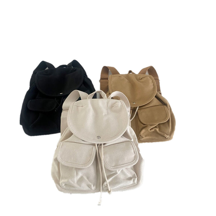 Rucksack Leinen, verschleißfest, Kordelzug