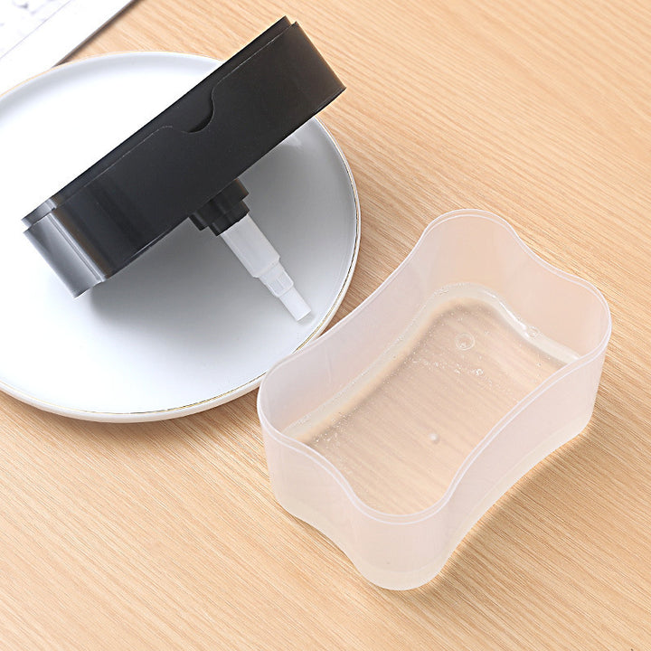2-in-1 Spülbürsten-Halter mit Seifenspender