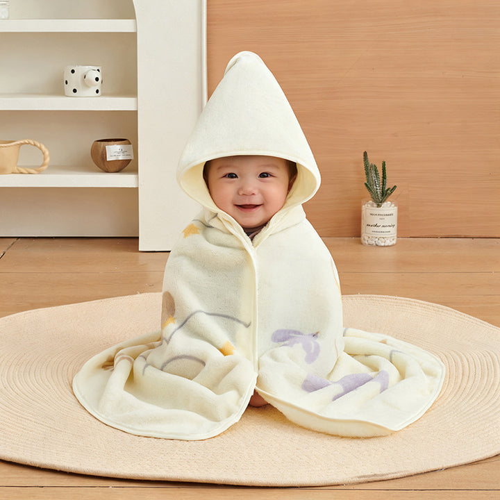 Babydecke aus Korallenfleece, 80×80 cm