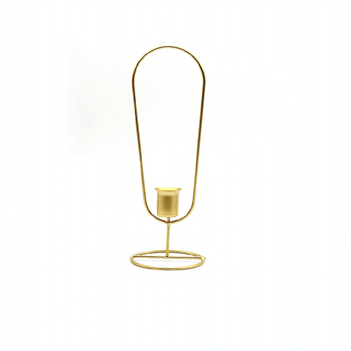 Eiserner Kerzenständer, modernes Design