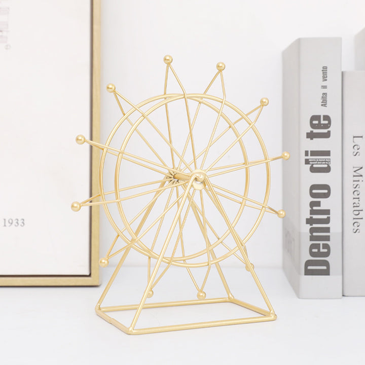 Drehbares Riesenrad-Modell, Eisen, europäischer Stil