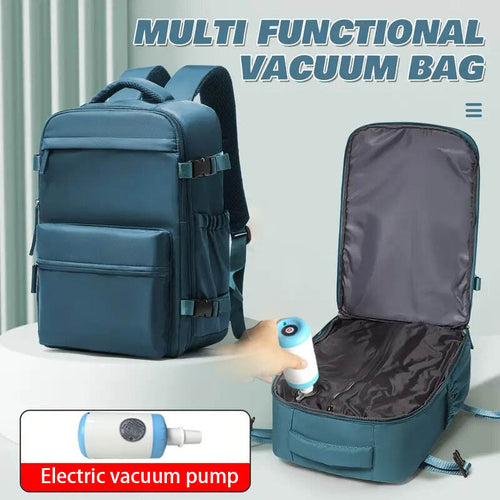Kompressions-Rucksack, 36–55 L, mit Pumpe