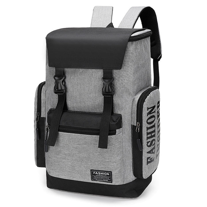 Herren-Rucksack aus Canvas, bis 16-Zoll-Laptop, atmungsaktiv