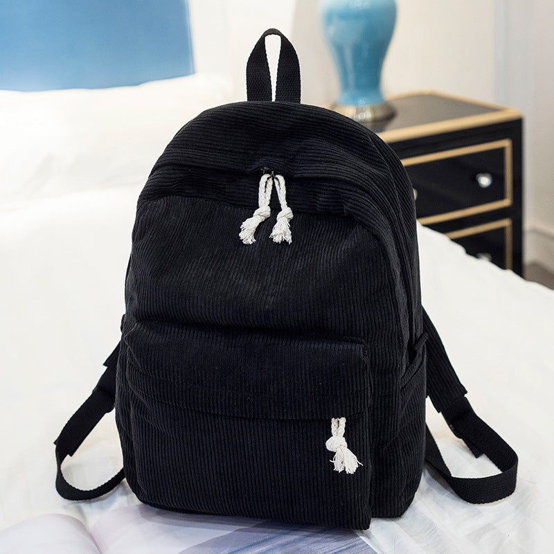 Cordstoff-Rucksack, 20–35 L, wärmend