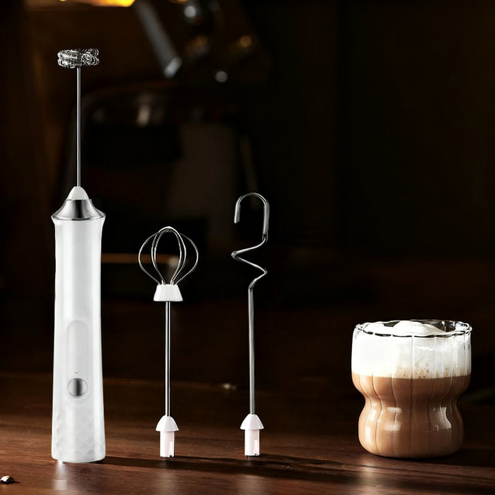 Elektrischer Milchaufschäumer, USB-C, mehrere Funktionen
