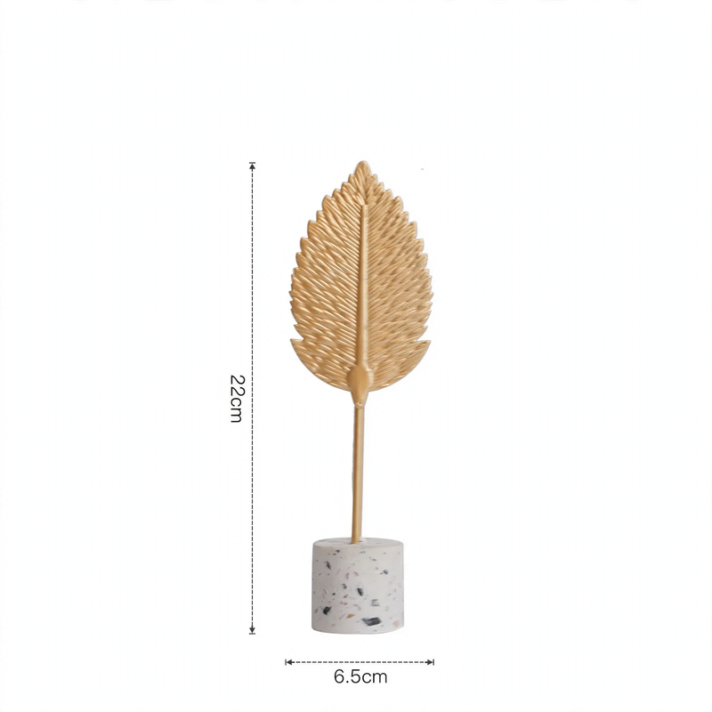 Eisblume Dekofigur aus Eisen, modern