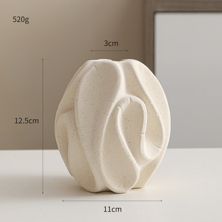 Keramik-Vase Flower, modern