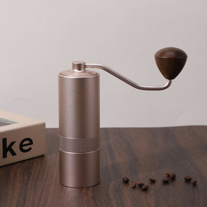 Handkaffeemühle, italienisch, 3–5 Tassen, Edelstahl