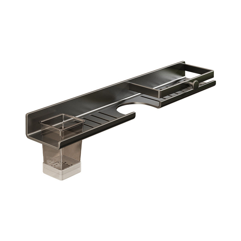 Wandregal für Waschbecken aus Aluminium