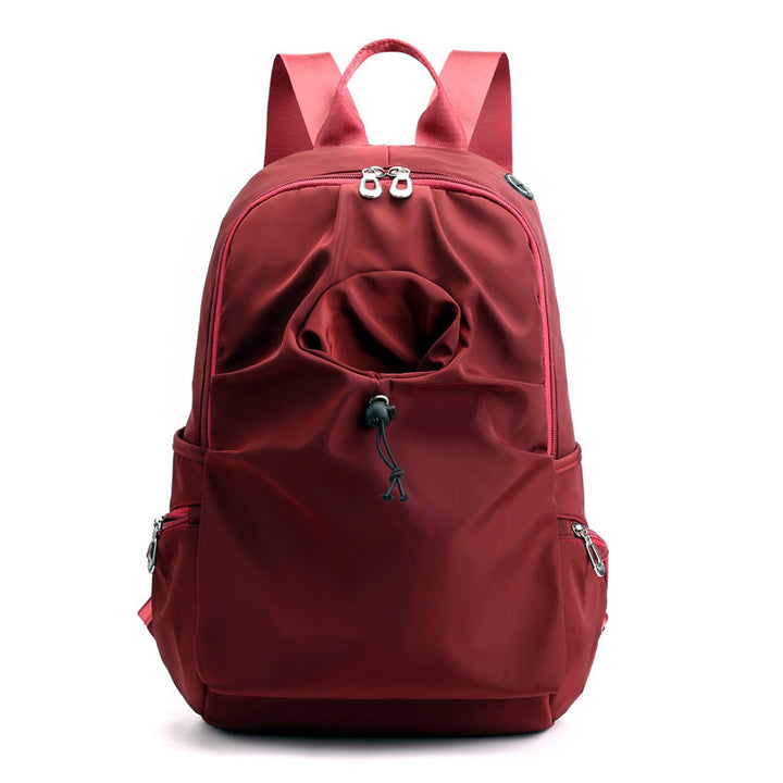 Rucksack mit Getränkefach, Nylon, Rückenlastausgleich