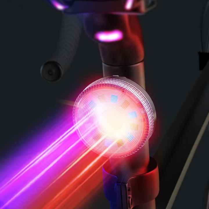 Fahrradbeleuchtung, Vorder- und Rücklicht, Nachtfahrt