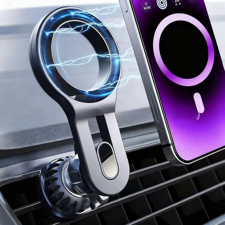 Magnetische Auto-Handyhalterung aus Aluminium