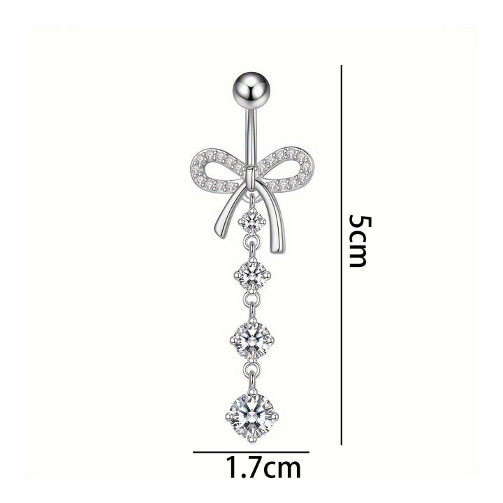 Titan-Piercingstab, flache Basis, Innengewinde