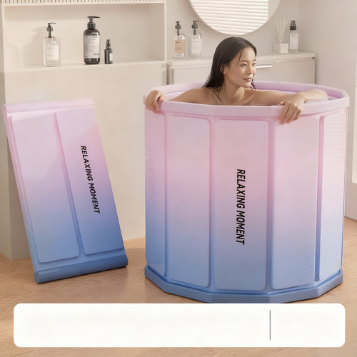 Faltbare Badewanne aus PVC für Erwachsene