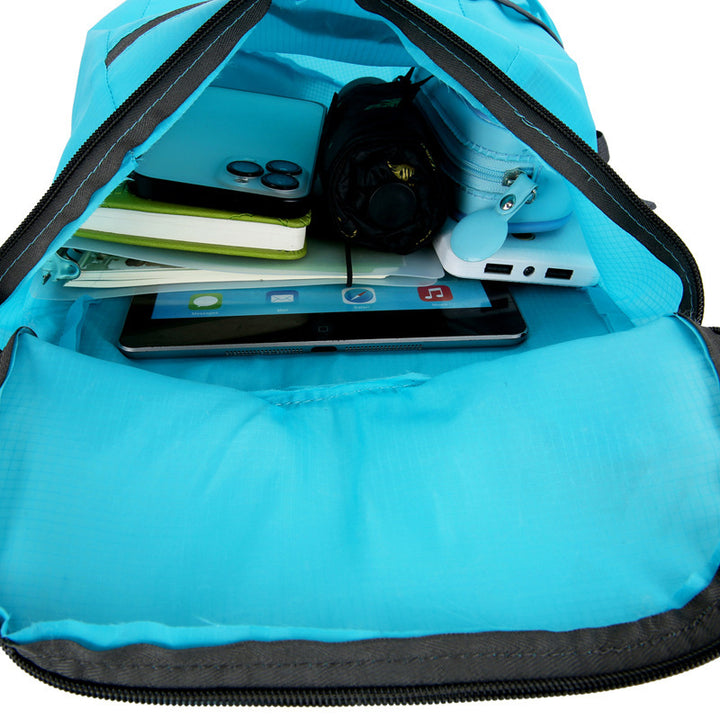 Oxford-Rucksack, faltbar, 20–35 L, schnelltrocknend